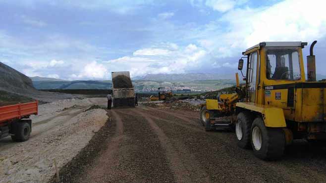 niskogradnja radovi na izgradnji puta